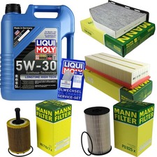 INSPEKTIONSKIT FILTER LIQUI MOLY ÖL 5L 5W-30 für VW Passat Variant 3C5 2.0 TDI