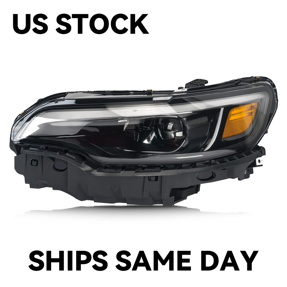 [LED completo] Faro proyector izquierdo lado del conductor izquierdo derecho para Jeep Cherokee 2019-2023 Foto 2 de 4