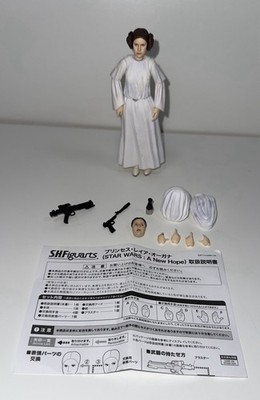 SH Figuarts Princess Leia Organa Star Wars New Hope Figure Complete Bandai