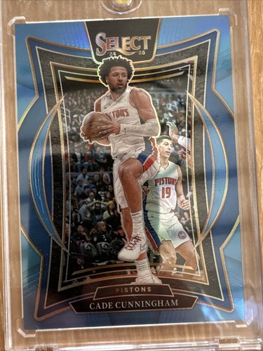 💥 2024-25 Panini Select - Concourse Cade Cunningham #65 Light Blue /299 💥