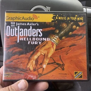 Outlanders 8 : Hellbound Fury by James Axler (2007, Compact Disc)