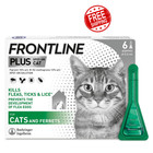 Flea & Tick Treatment for Cats & Ferrets – 6 Pipettes (UK Stock) Free Shipping