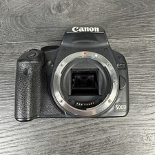 Canon EOS 500D 15.1MP Digital SLR Camera Black Body Only READ DSLR