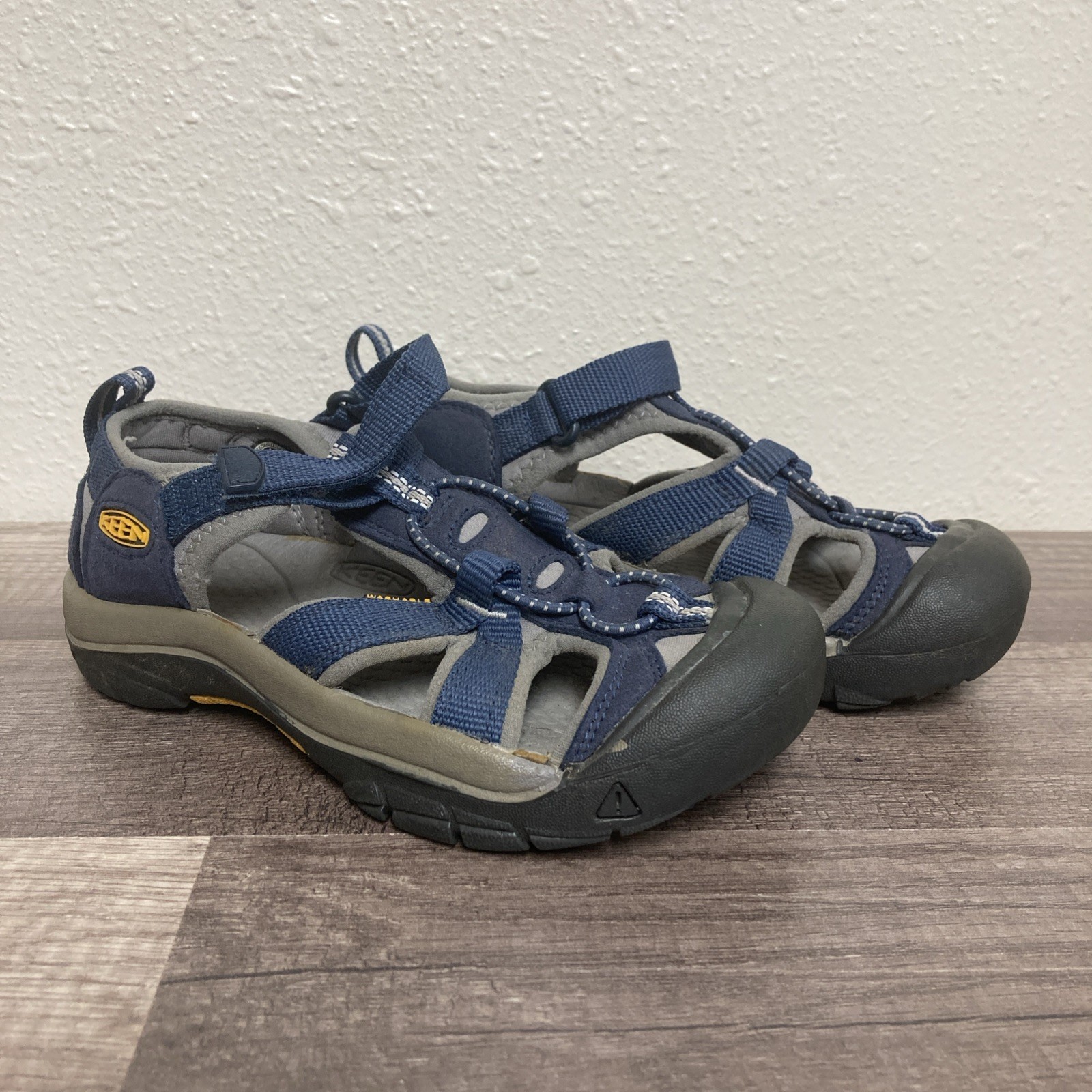 Sandali sportivi Keen ragazzo Venezia blu escursionismo impermeabili comodi taglia 1