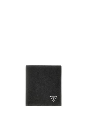 Guess Geldbörse Leder Herren Schwarz Smmisllea22