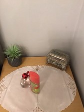 Vintage Cotton Oval Tea Tray Cloth