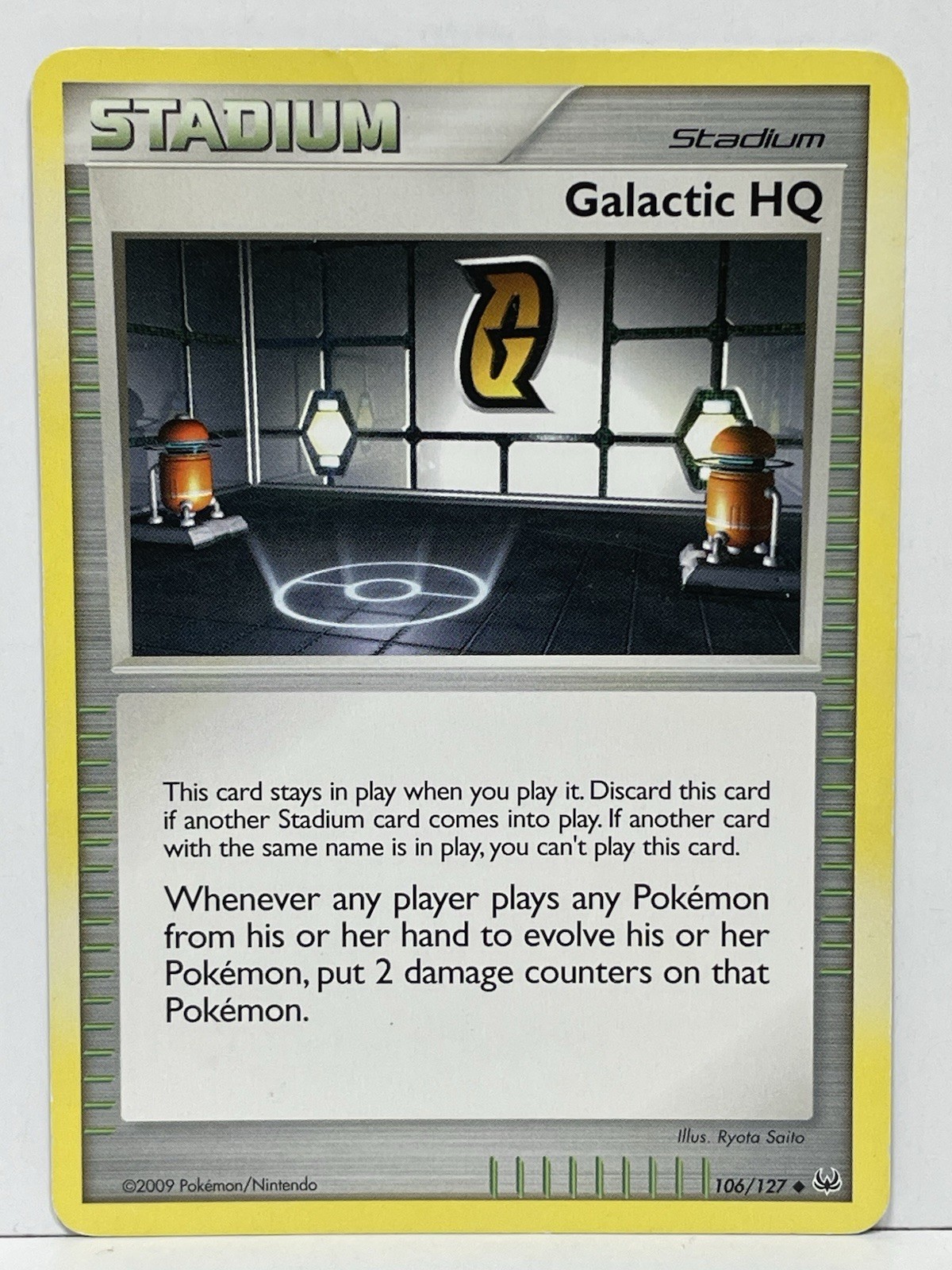 Pokemon - Platinum - Galactic HQ - Uncommon - 106/127