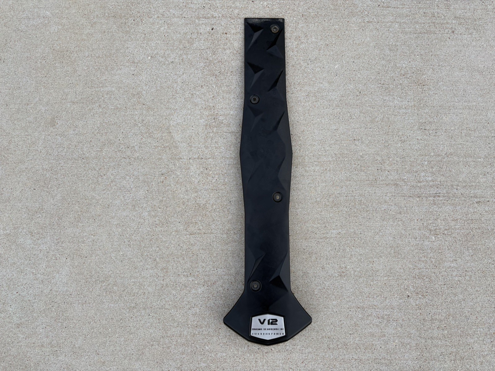 LAMBORGHINI AVENTADOR ENGINE MANIFOLD CENTER TRIM COVER OEM 07M103927I