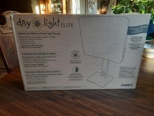 NEW  Carex Day-Light Elite Bright Sunlight Therapy Lamp 10000 LUX Light