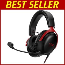 Cloud III Wired Gaming Headset   Ultra-Clear 10mm Mic, USB-C
