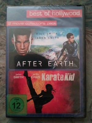 Best of Hollywood - 2 Movie Collector's After Earth / Karate Kid 2 DVDs NEU OVP