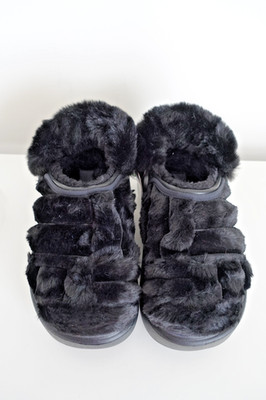 New Crocs Stomp Lined Quilted Women's Clog US Sizes M5/W7 Black