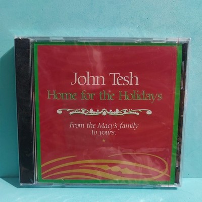 John Tesh Home for the Holidays CD Macy's Exclusive Vintage NOS 1996 New Sealed 