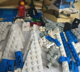Lego 6890 Space Cosmic Cruiser &mdash; 1980s, Box, Instructions
