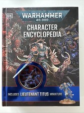 Character Encyclopedia Warhammer 40.000 inklusive Lieutenant Titus Minifigur