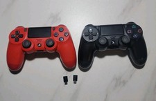 Sony PlayStation4 PS4 DualShock4 CUH-ZCT1U Wireless Controllers Red/Black