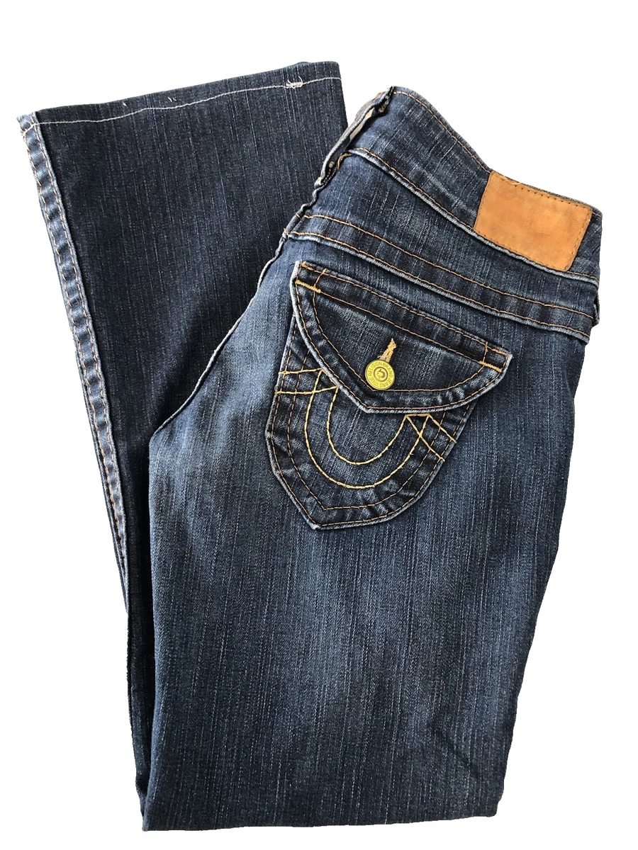 True Religion 27 in Inseam Low (6.5-8.5 in) Rise Jeans for Women