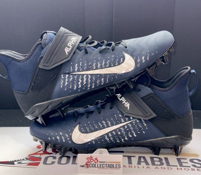Nike Alpha Menace Pro 2 Mid Navy Size 16 Football Cleats NWOB