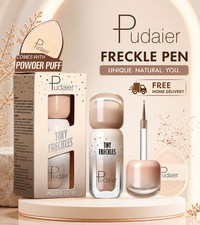 Pudaier Peckle Pen - Pluma de sello de pecas de imitación impermeable con soplo de silicona, Li