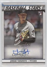 2020 Topps Baseball Stars Jordan Yamamoto #BSA-JY Rookie Auto RC 10fj
