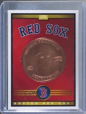 2019 Baseball Treasure Coin Cards Andrew Benintendi 0c6