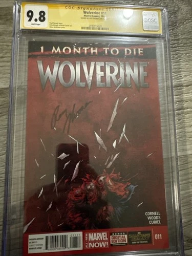 Wolverine #11 (Marvel Comics October 2014) Signed by Roy Thomas CGC Graded 9.8