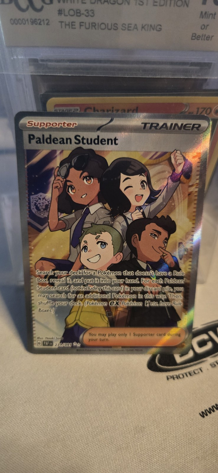 Paldean Student 231/091 Sv: Paldean Fates Holo