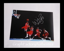 Willie Warren Los Angeles Clippers Unterzeichnet 11x14 Foto COA GFA