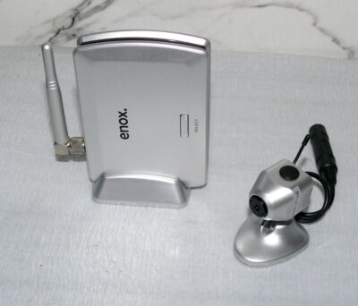 Enox A102 Video Audio 2,4 Ghz Funk Überwachung System Sicherheits Kamera 100 m