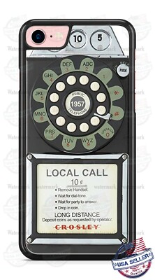 Vintage Retro 1950's Pay Phone Phone Case For iPhone 11Pro Samsung LG Google 4XL