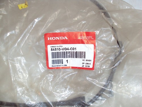 Brand NEW, OEM Honda mower clutch cable, HRR216, HRT216, 54510-VG4-C01