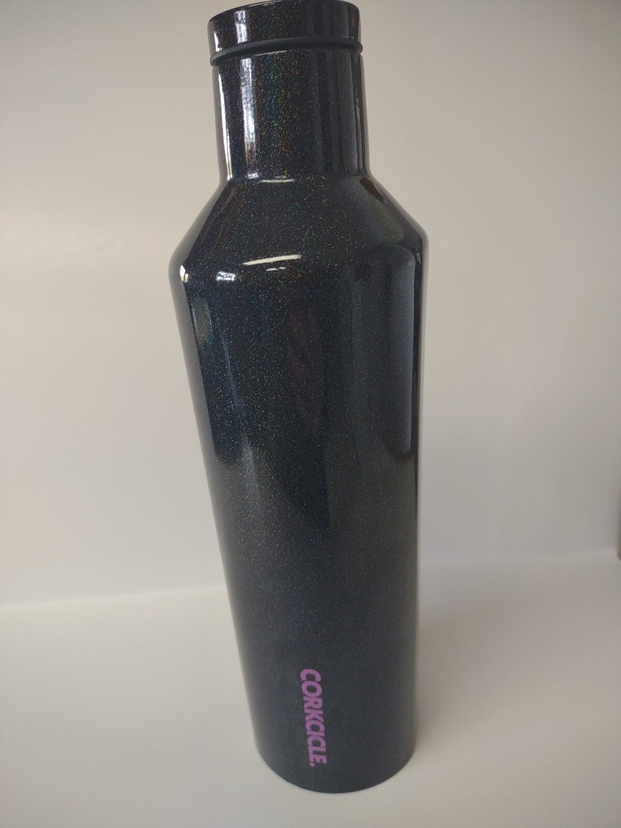 Corkcicle Canteen Black Metallic Tumbler 16oz | eBay