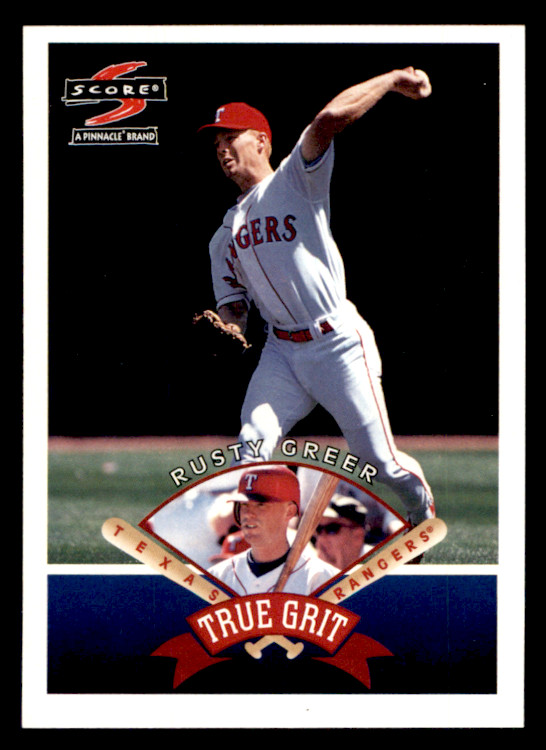 1997 Score Rusty Greer    TG #534 Texas Rangers