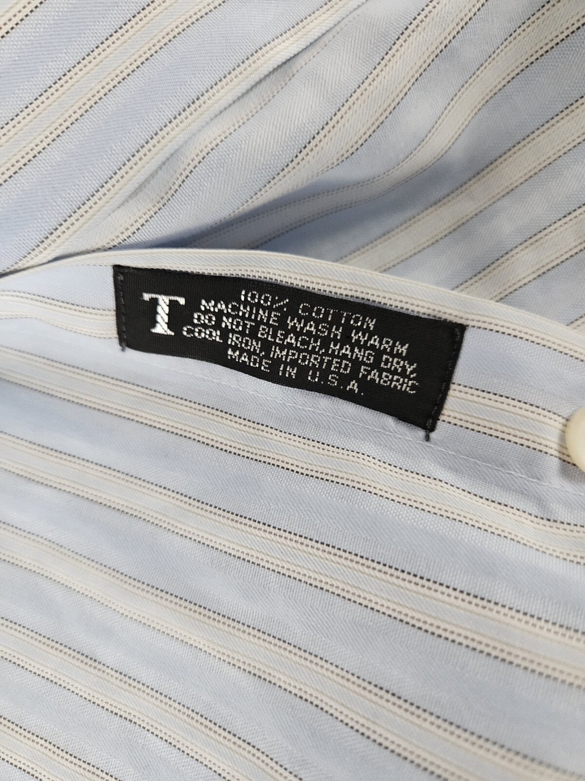 Robert Talbott Carmel Hidden Button Down Shirt Me… - image 8