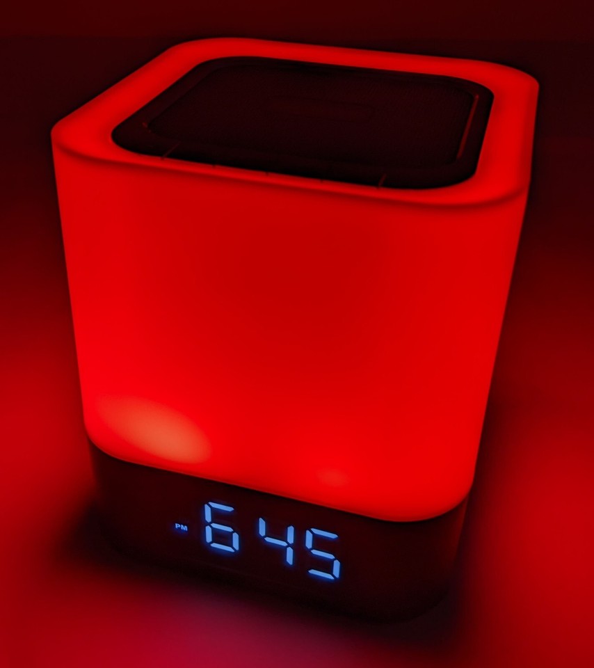 Gallstep DY28 Bluetooth Speaker Clock Digital Alarm Mini HiFi Color