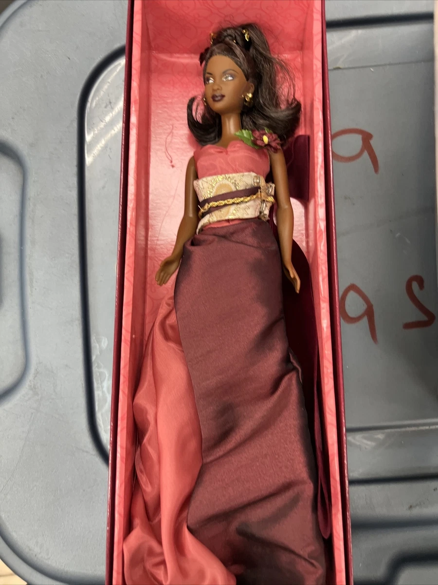 Exotic Intrigue African American Barbie Avon Exclusive 2003 Mattel B9796 2