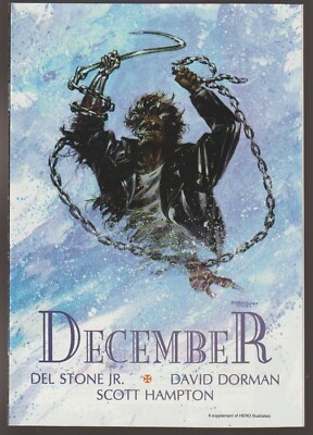 1994 Rolling Thunder Graphics DECEMBER Comic Book HERO ILLUSTRATED Del Stone