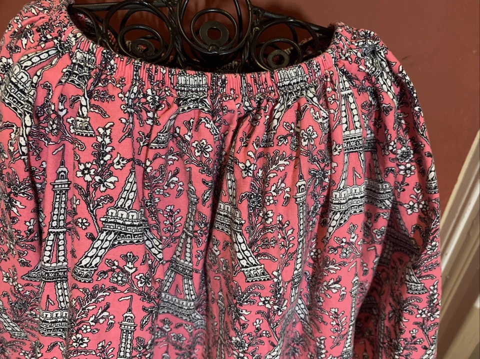 customized & personalized girls sz. 6 dress Eifel Tower Paris Theme - Image 2 of 4