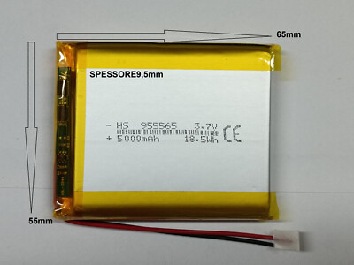 Batterie LiPo Per Dispositivi Elettronici – Varie Capacità E Misure, Nuove, Arduino