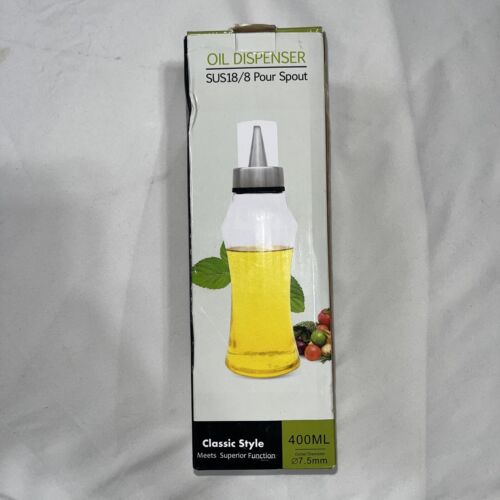 Oil Dispenser Pour Spout 400 ML Classic Style Kitchen Food
