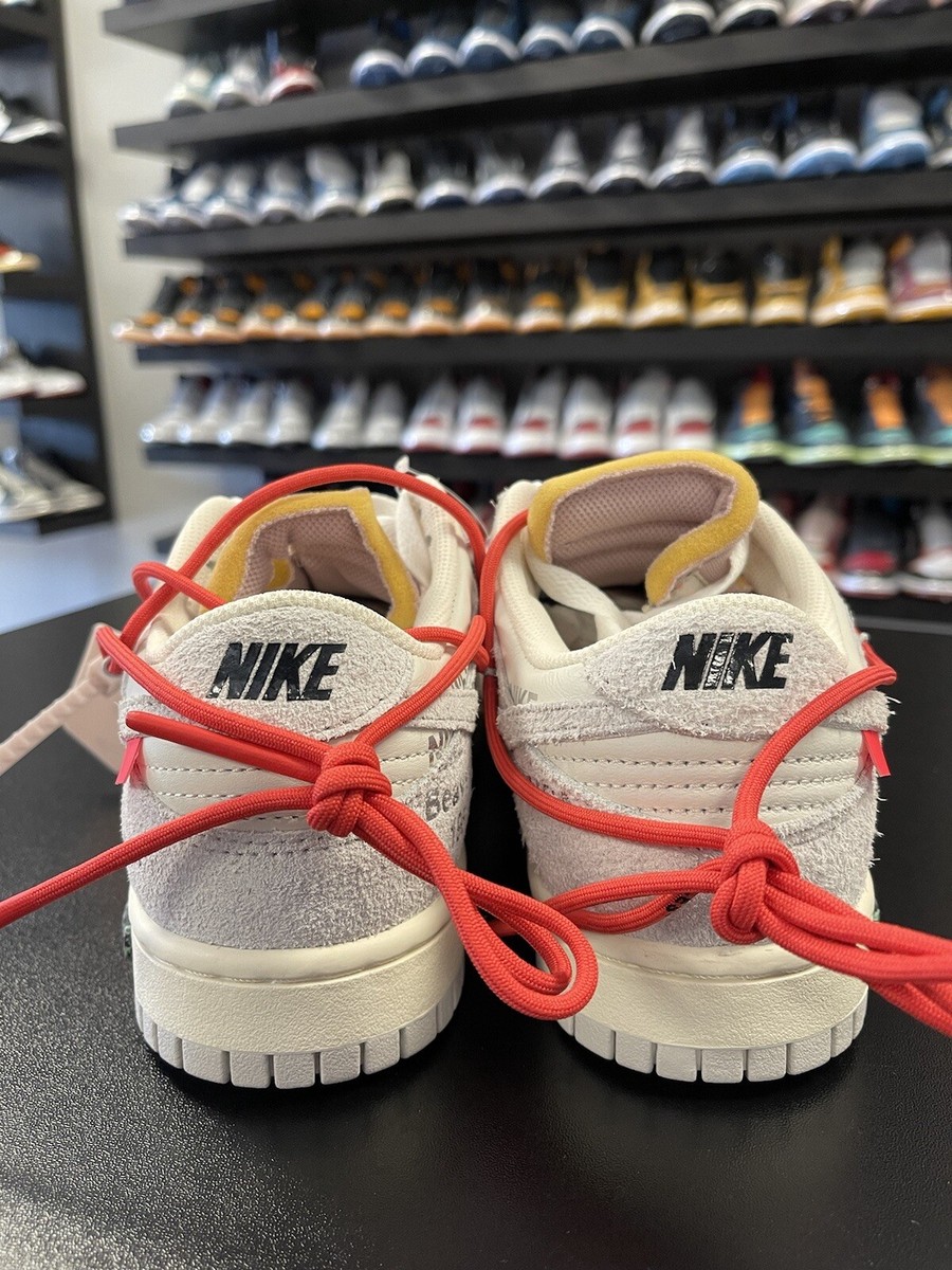 off white dunk low reps