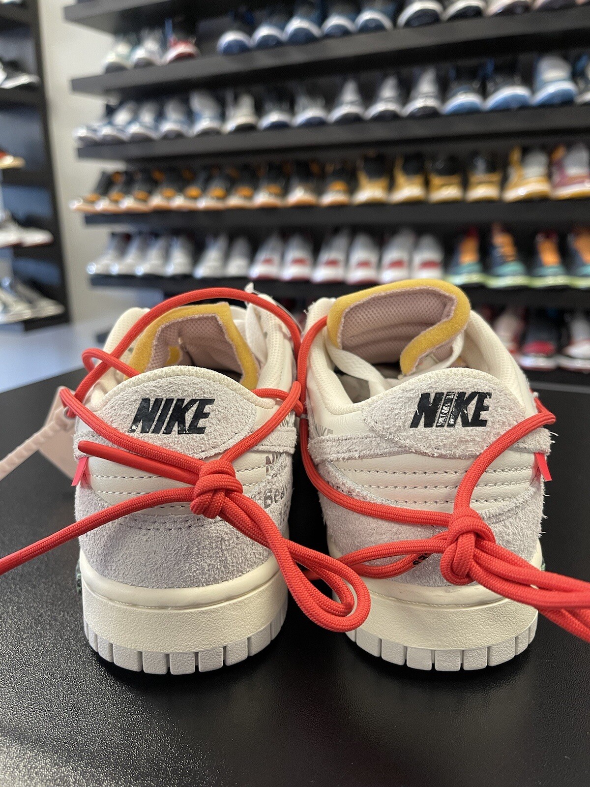 OFF WHITE X NIKE Taglia 6 5 Nike Off White x Dunk Low ""Lotto 33 di 50"" DJ0950 118