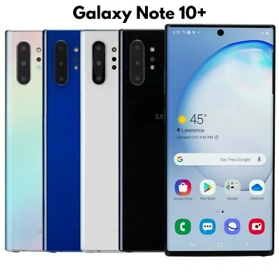 Samsung Galaxy Note10+ 5G - 512 GB - Aura Black (Unlocked) for