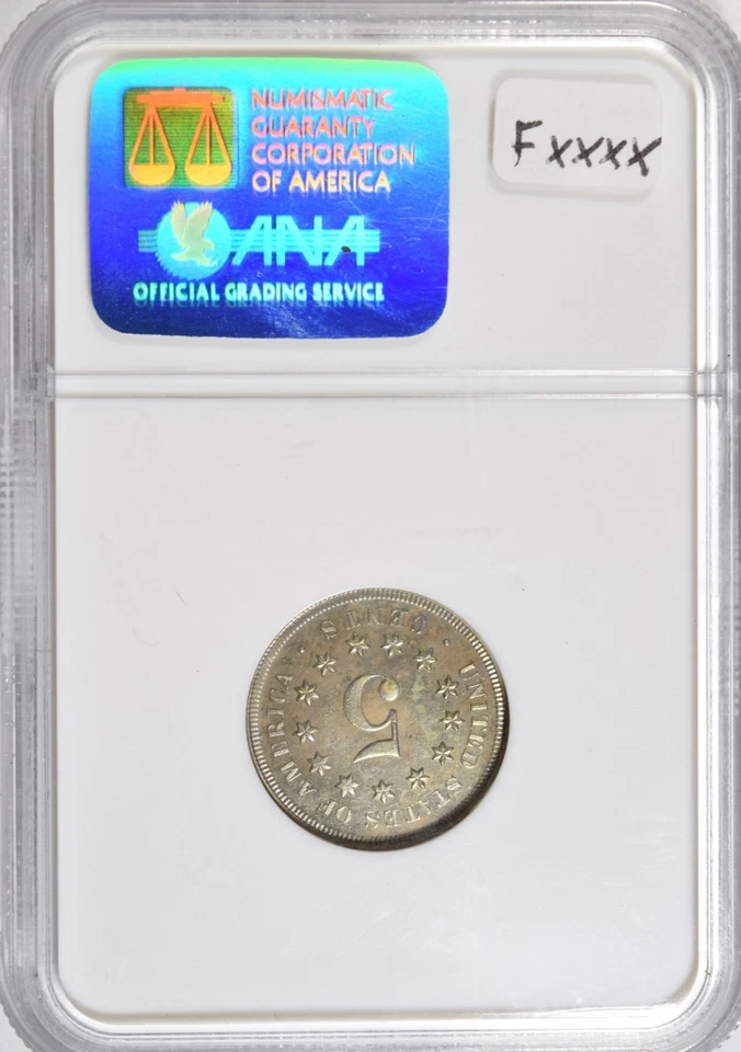 1867 SHIELD NICKEL ~ NO RAYS PROOF! PR63 ~ NICE NGC PF63! - Image 2 of 4