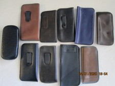 Assorted Eyeglass cases hard and soft  10 pre-owned
