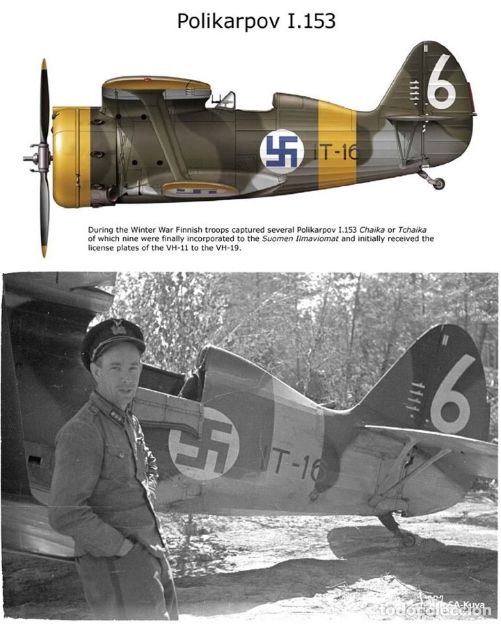1/48 Flashbach POLIKARPOV I-153 "CHAIKA" Limited Edition +++LARGE FREE DOCUMENTARY 