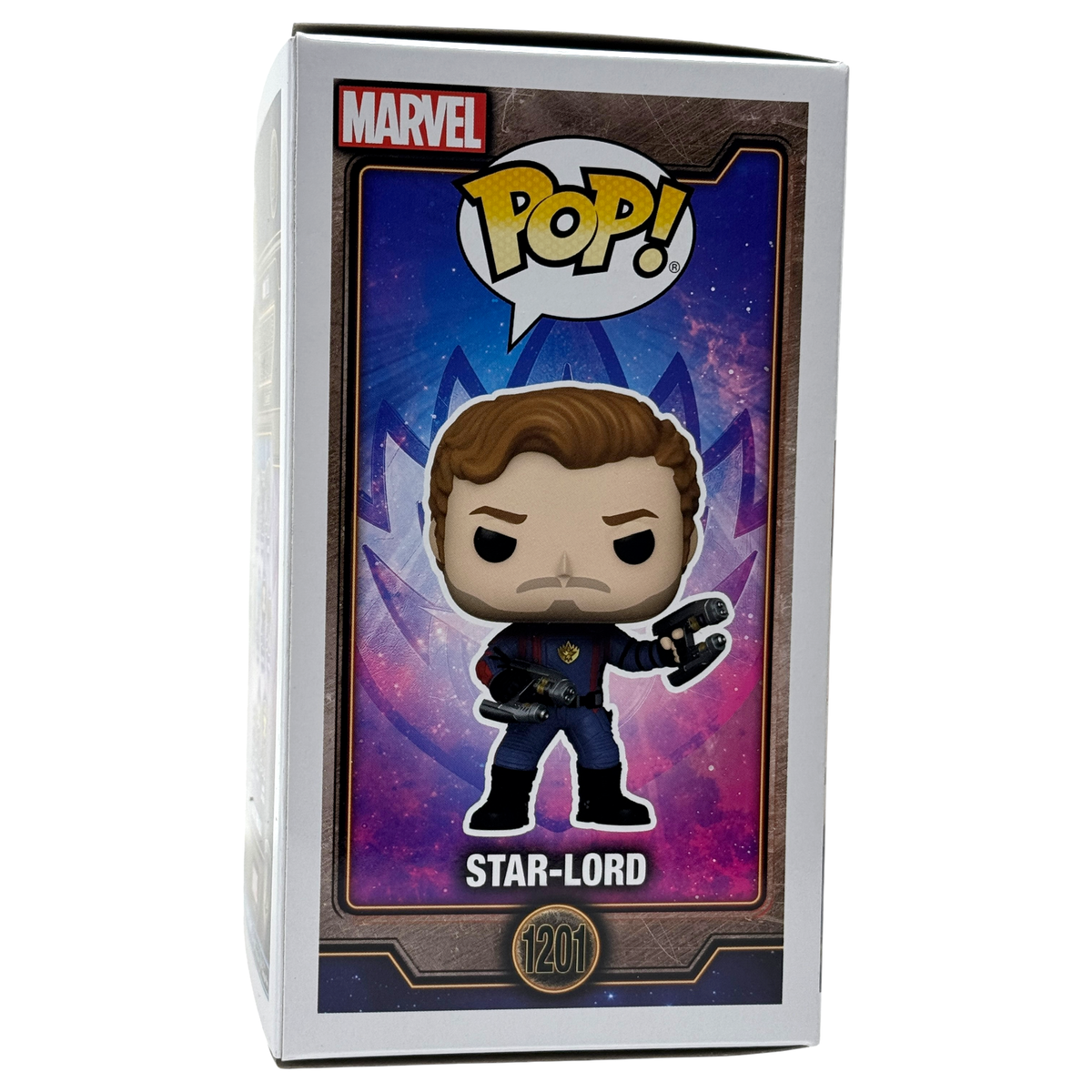Chris Pratt Signed Star-Lord Funko Pop Guardians of The Galaxy  display picture 1