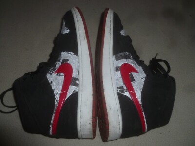 シューズ(男性用) AirJordan1 Mid 'Newspaper Air Times' NIKE Air Jordan 1 SE Mid Newspaper Air Times Size 10 Men's