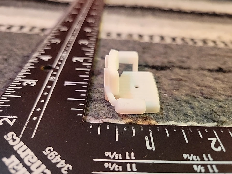 Allis Chalmers B110 & 112 Seat 1/16 Printed Plastic  - Image 2 of 4