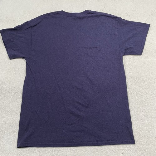Vintage Alien Planets Mens Large Outer Space Galaxy Stars T-Shirt Purple Retro - Picture 7 of 7
